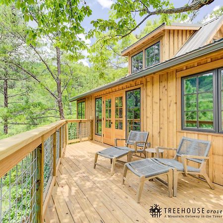 The Moosewood In Treehouse Grove At Norton Creek Gatlinburg Exterior foto