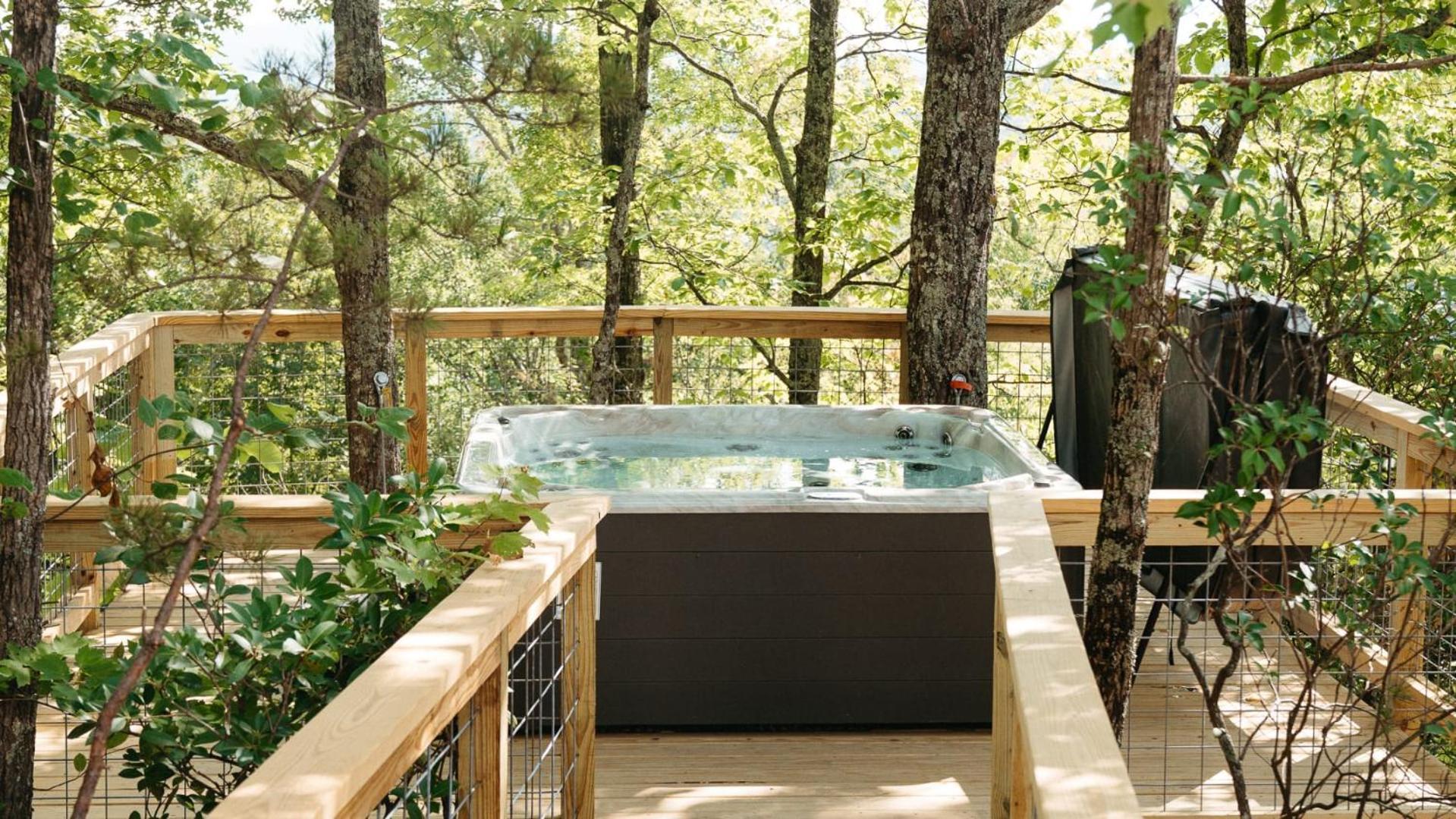The Moosewood In Treehouse Grove At Norton Creek Gatlinburg Exterior foto