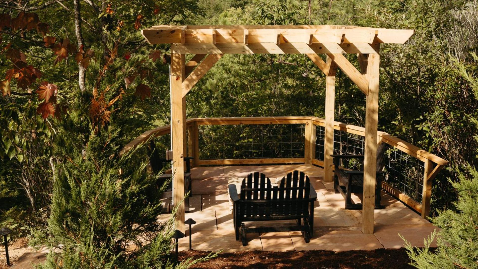 The Moosewood In Treehouse Grove At Norton Creek Gatlinburg Exterior foto
