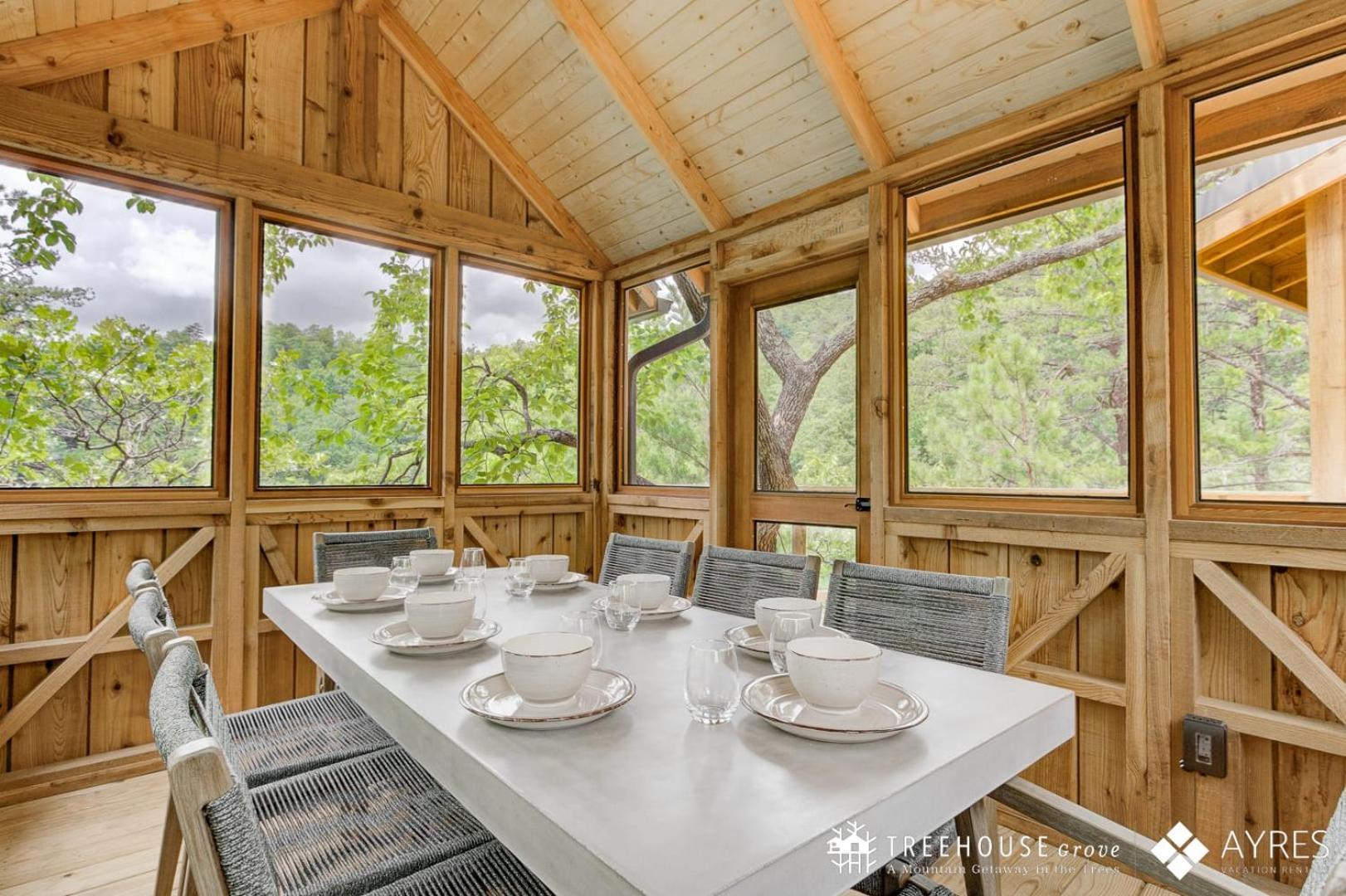 The Moosewood In Treehouse Grove At Norton Creek Gatlinburg Exterior foto
