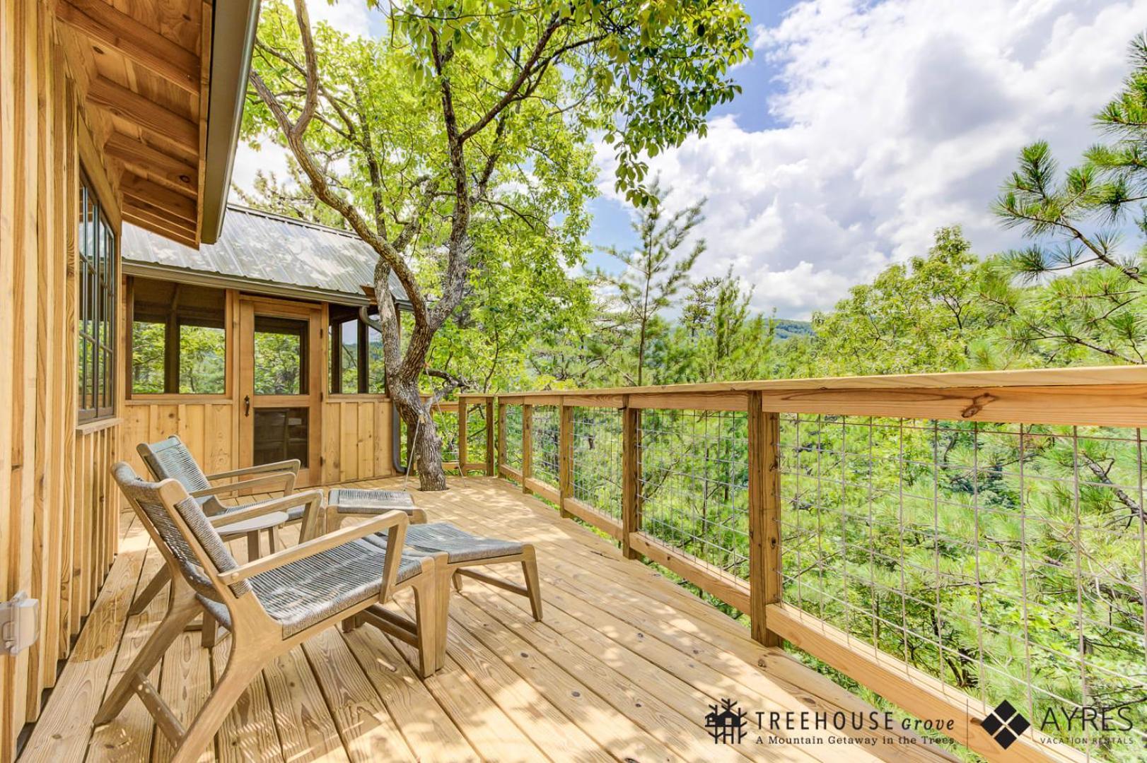 The Moosewood In Treehouse Grove At Norton Creek Gatlinburg Exterior foto