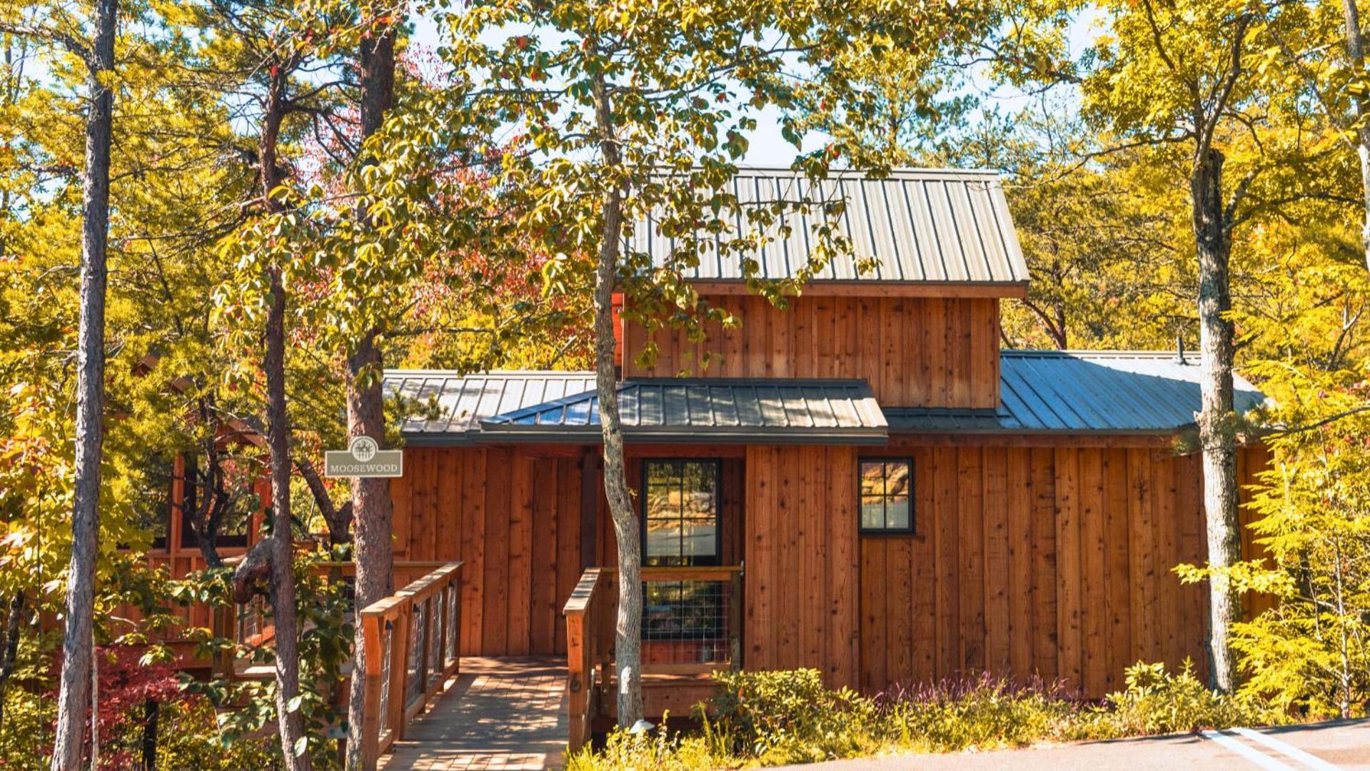 The Moosewood In Treehouse Grove At Norton Creek Gatlinburg Exterior foto
